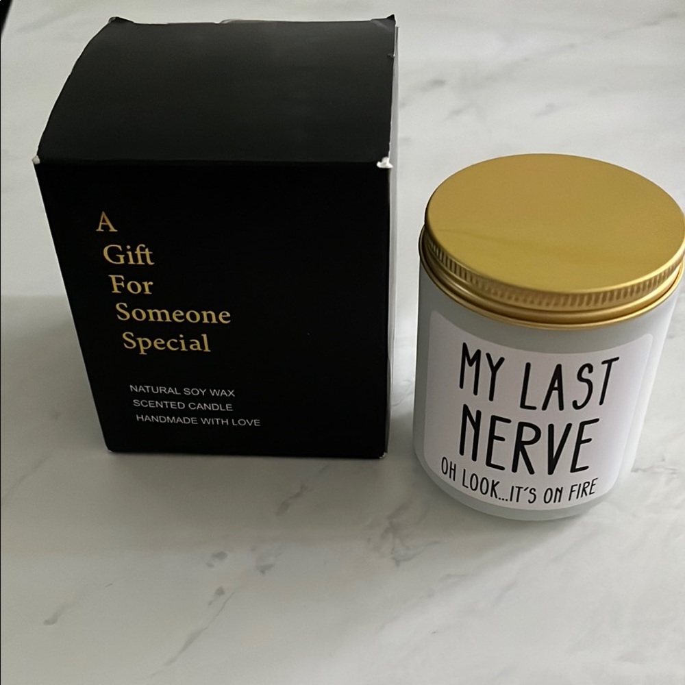 My Last Nerve Soy Candle